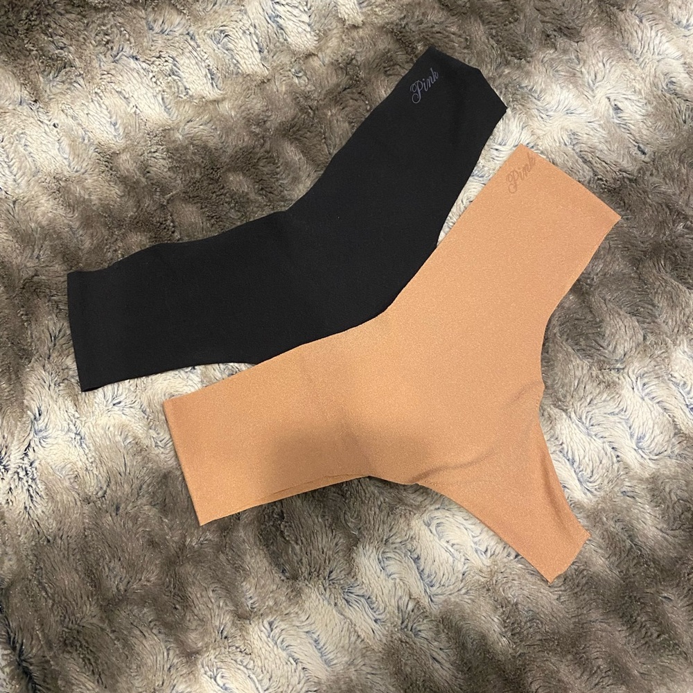 2 PINK Victoria’s Secret Thongs